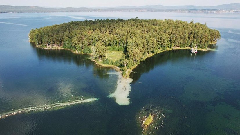 Остров Веры с песчаной косой Jpg