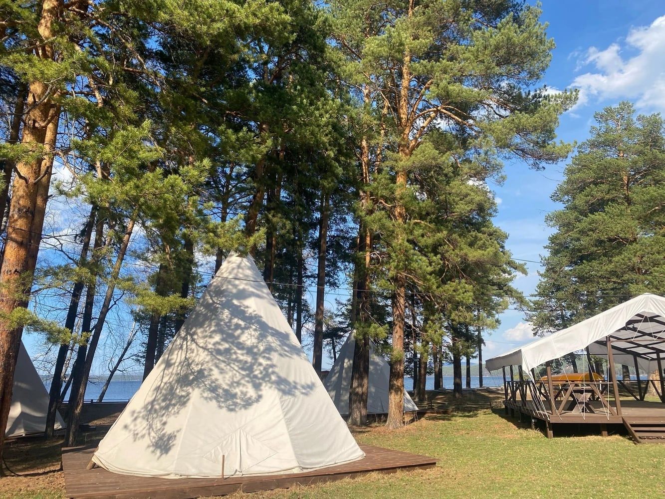 Типи глэмпинга Пугачевка Glamp на берегу Тургояка